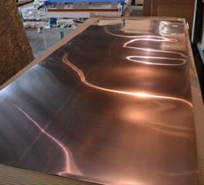 Copper Stainless Steel  Flat Sheet